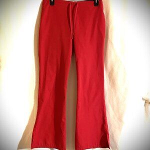 Cherokee Nurse Medical Scrub Pants Size Small Red
